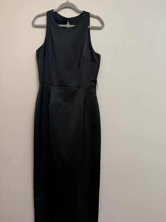 Laundry By Shelli Segal Dresses & Skirts - Laundry By Shelli Segal Black Satin Gown